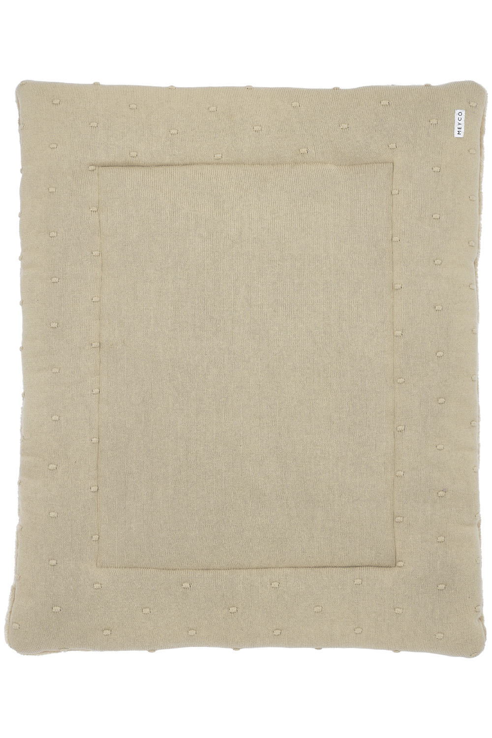 Playpen Mattress Mini Knots - Sand - 77x97cm