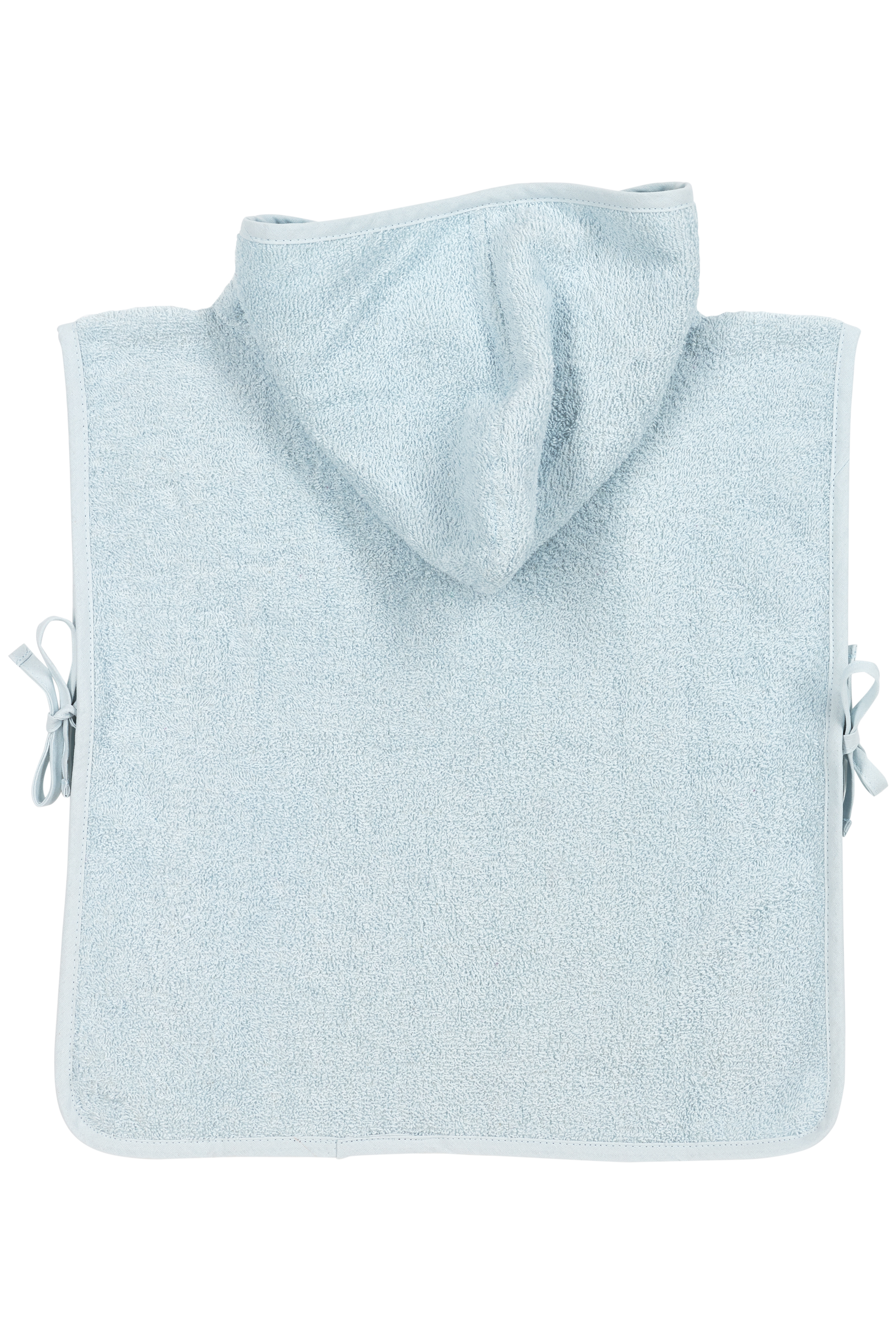 Badponcho badstof Uni - light blue - 1-3 jaar