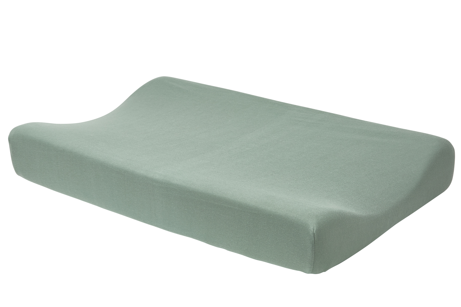 Aankleedkussenhoes Uni - stone green - 50x70cm