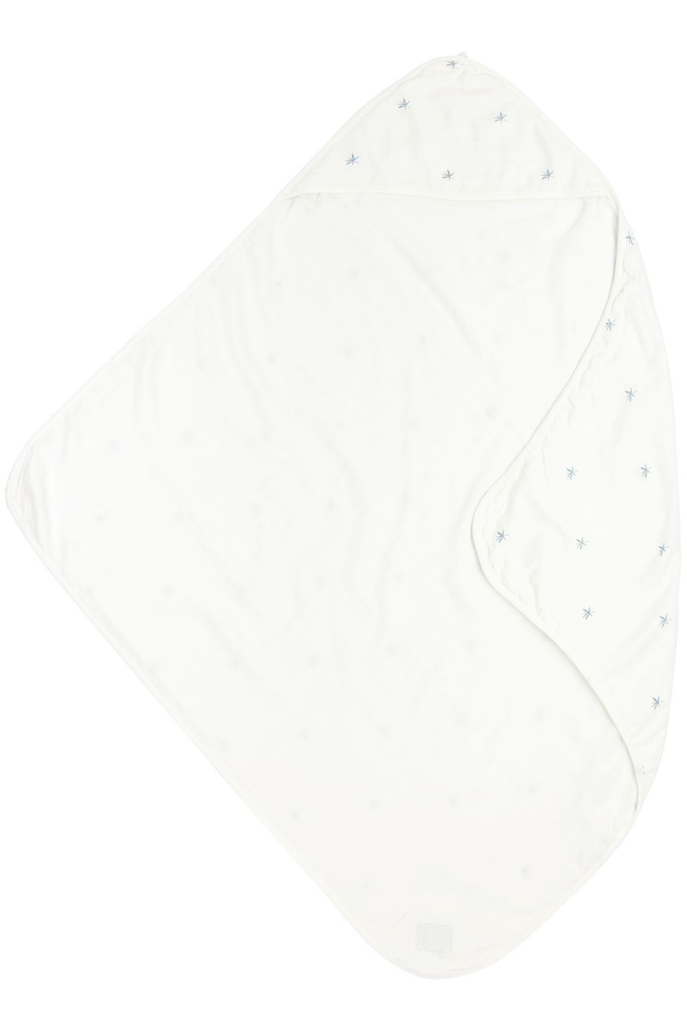Meyco X Mrs. Keizer Bamboo Badcape Ibiza - Denim - 90x90 cm
