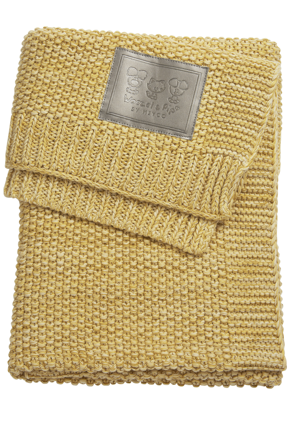 Ledikant deken Woezel & Pip - yellow - 100x150cm
