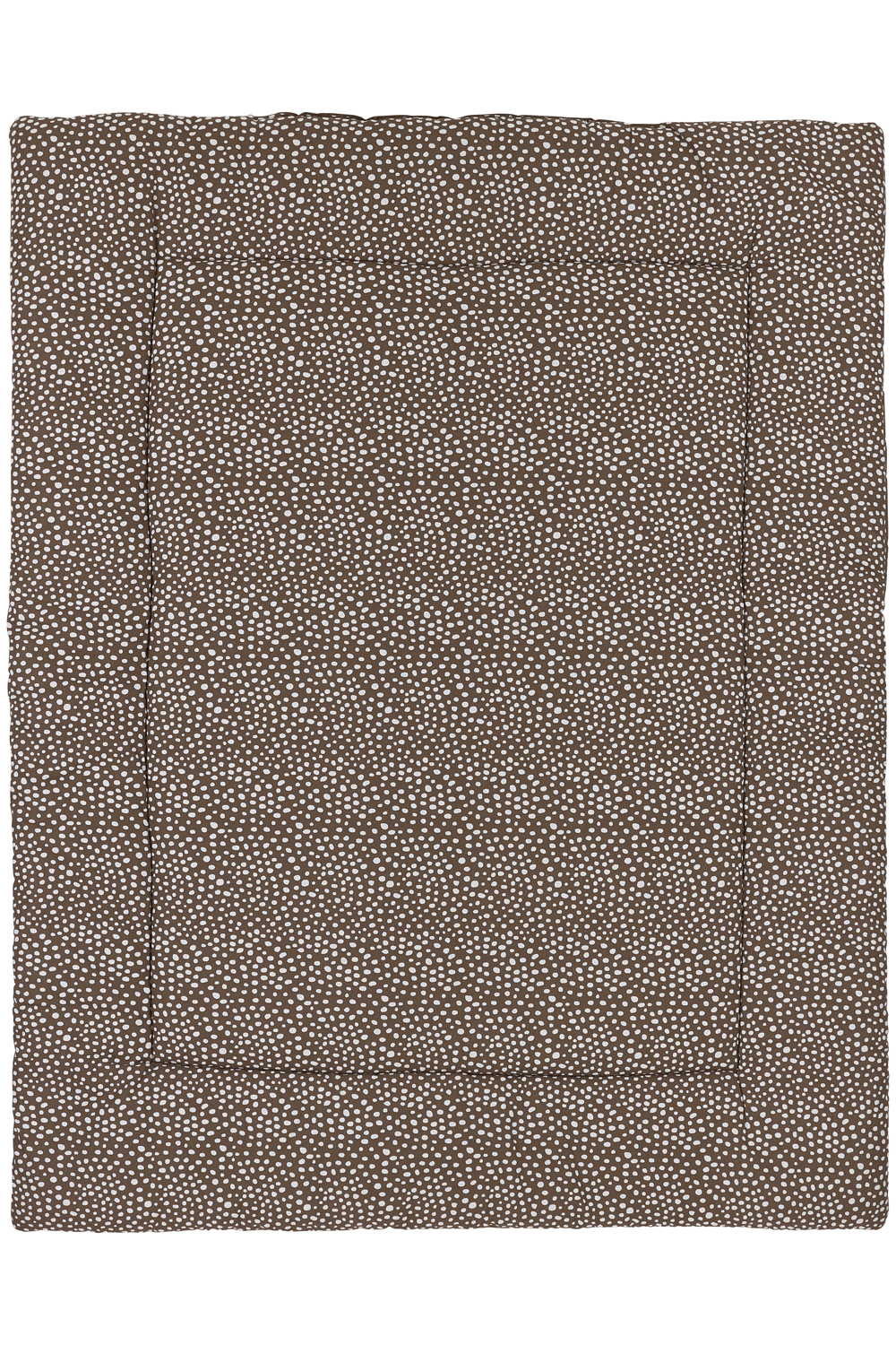 Playpen mattress Cheetah/Uni - chocolate - 80x100cm