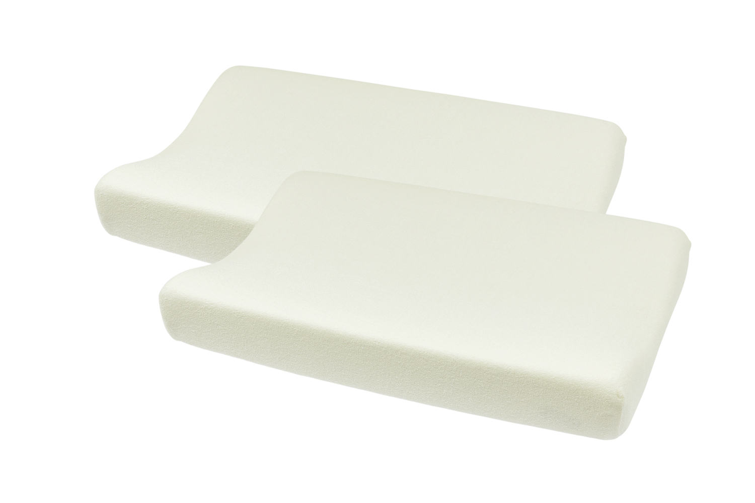 Changing pad cover Basic Terry 2-pack - Offwhite - 50x70cm 