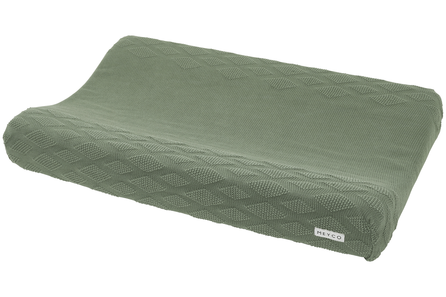 Organic Changing Pad Cover Diamond - Forest Green - 50x70cm
