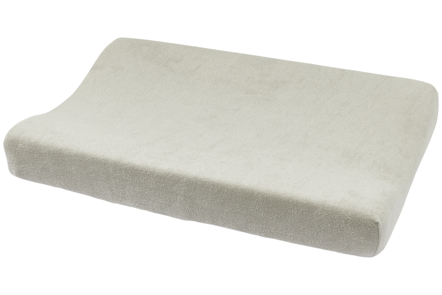 Changing mat cover terry Uni - light grey - 50x70cm