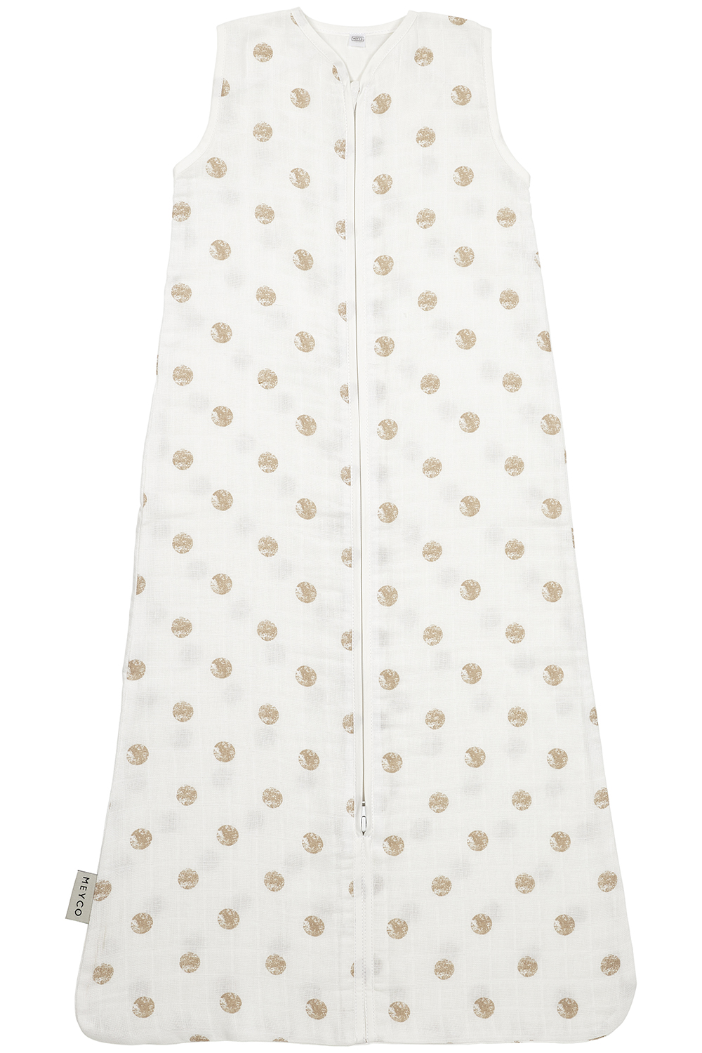 Schlafsack musselin Dots - sand - 110cm