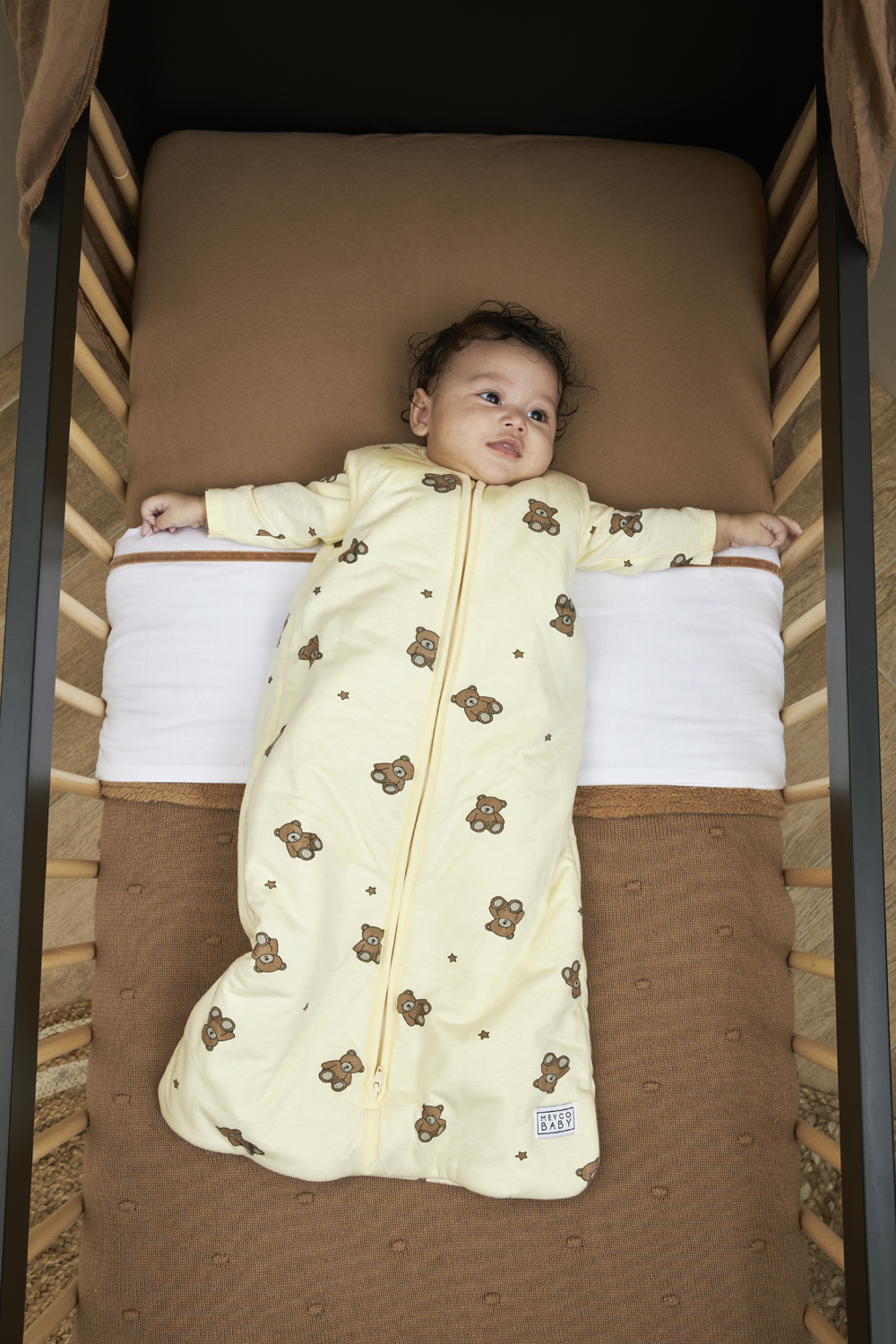 Schlafsack Gefüttert 2er pack Teddy Bear - soft yellow - 110cm - 2.0 TOG