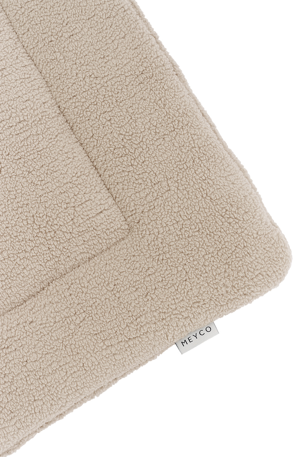 Playpen mattress Teddy - sand - 80x100cm