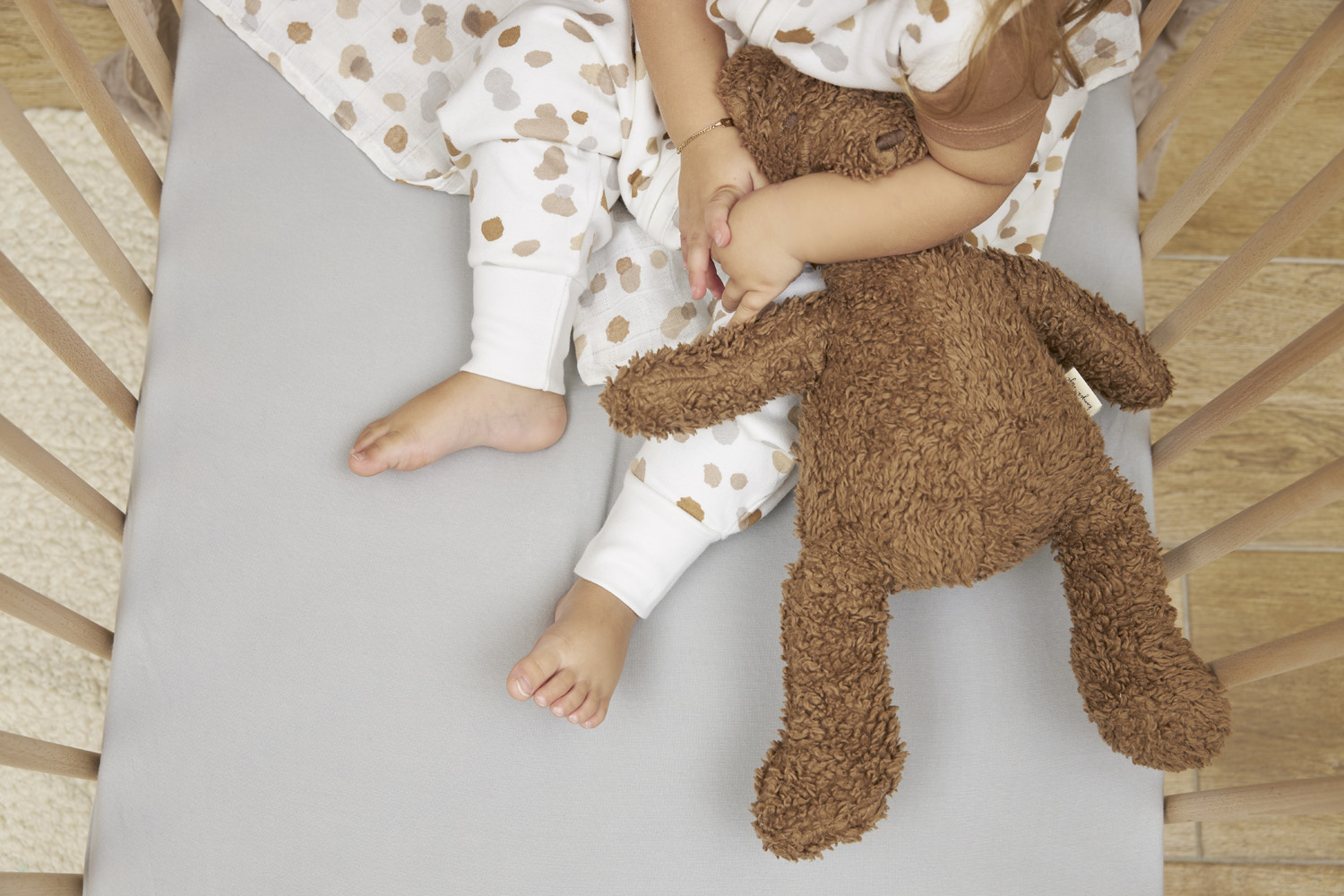 Baby sommer Schlafoverall Jumper Stains - sand - 104cm - 0.5 TOG