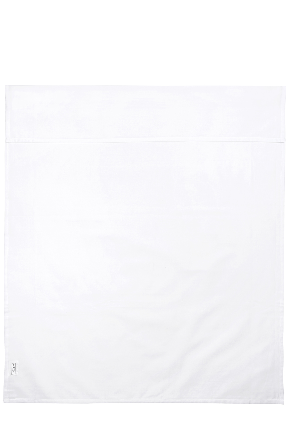 Wieglaken Uni - white - 75x100cm