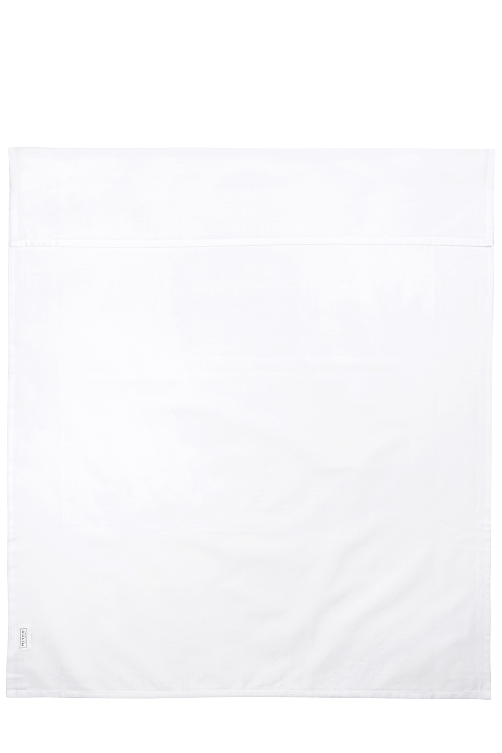Wieglaken Uni - white - 75x100cm - 0.3 TOG