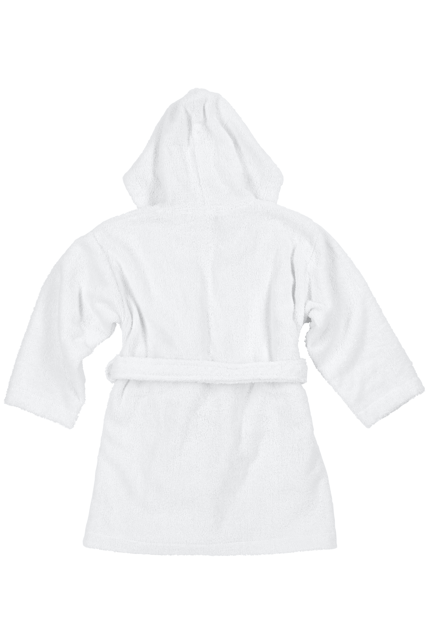 Bathrobe terry Uni - white - 86/92