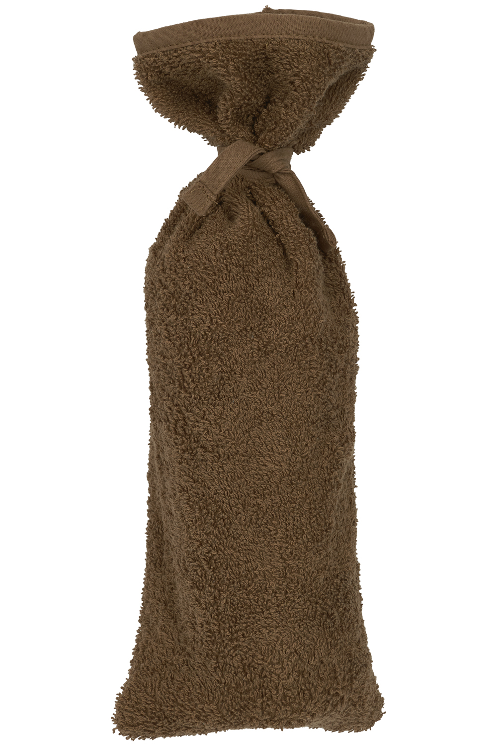 Kruikenzak Basic Badstof - Chocolate - 13xh35cm