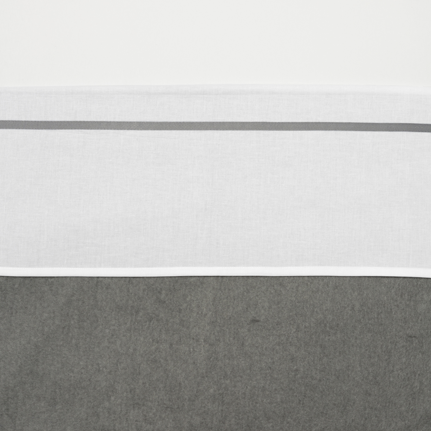 Wieglaken Bies - grey - 75x100cm - 0.3 TOG