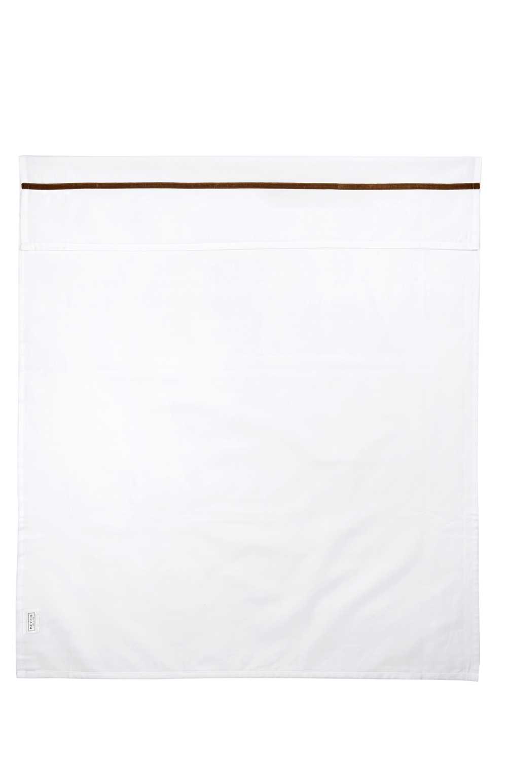 Ledikant laken Bies velvet - camel - 100x150cm