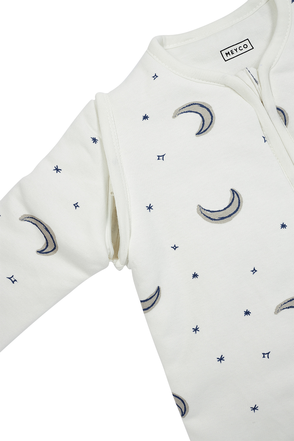 Baby slaapzak met afritsbare mouwen Moon - indigo - 110cm - 2.5 TOG
