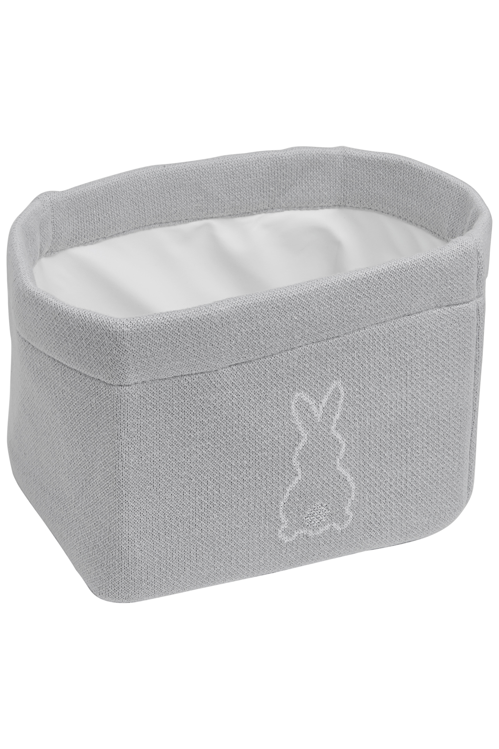 Nursery basket Rabbit - silver - Medium