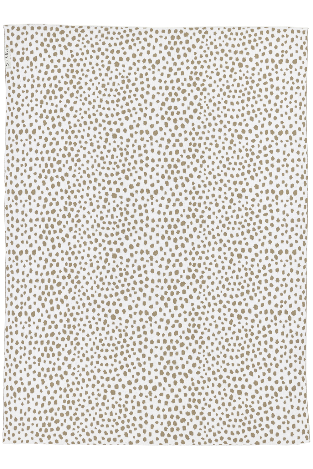 Ledikant deken Cheetah - taupe - 100x150cm