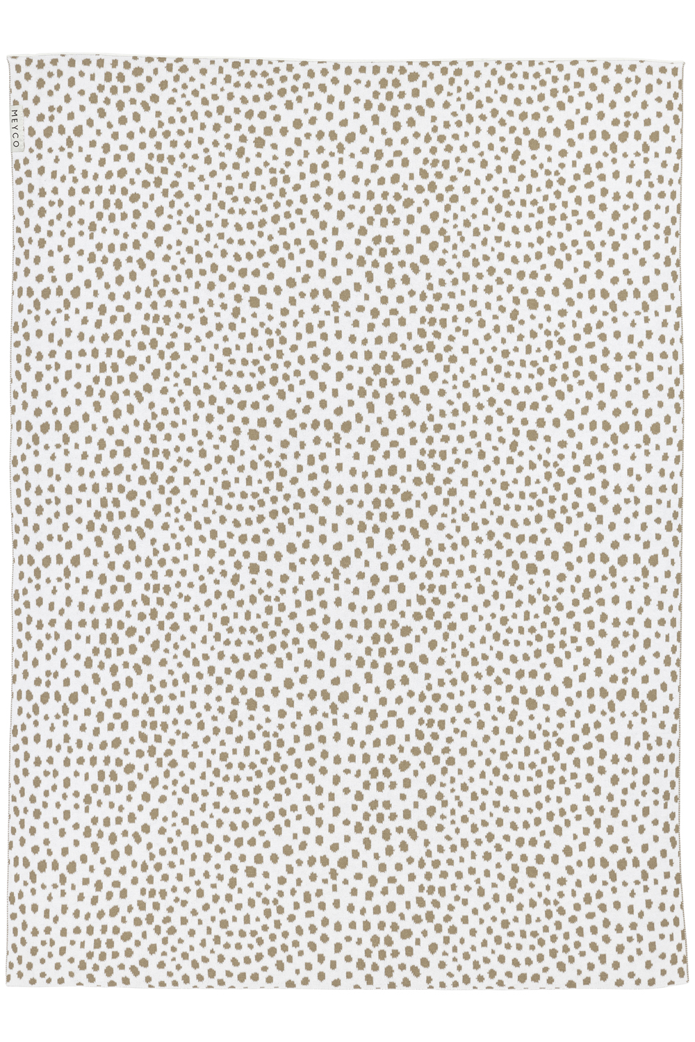 Babydecke Cheetah - taupe - 75x100cm