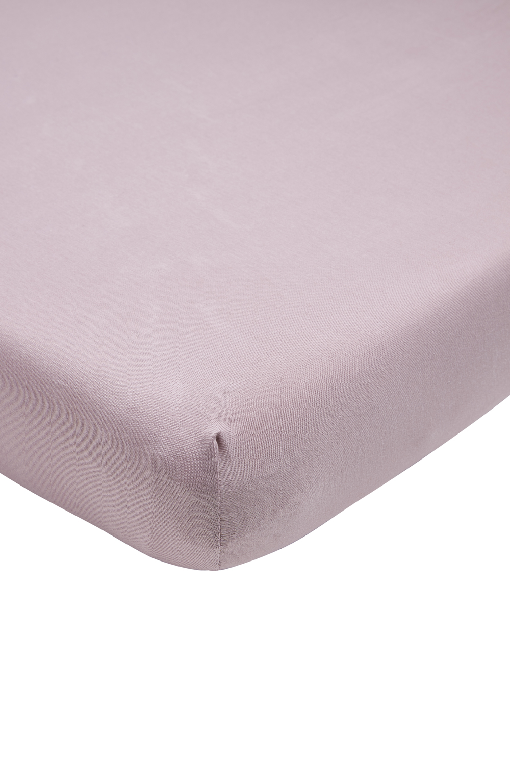 Hoeslaken wieg Uni - lilac - 40x80/90cm