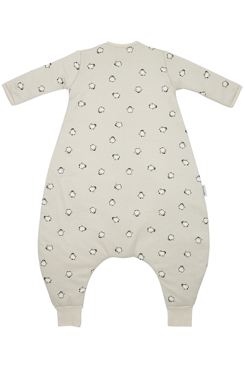 Baby winter slaapoverall jumper met vaste mouw Penguin - soft sand - 104cm - 2.5 TOG