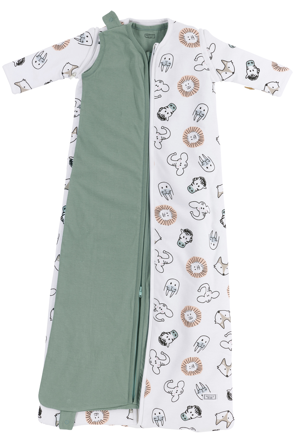 Sleeping bag 4-seasons Animal - multicolour