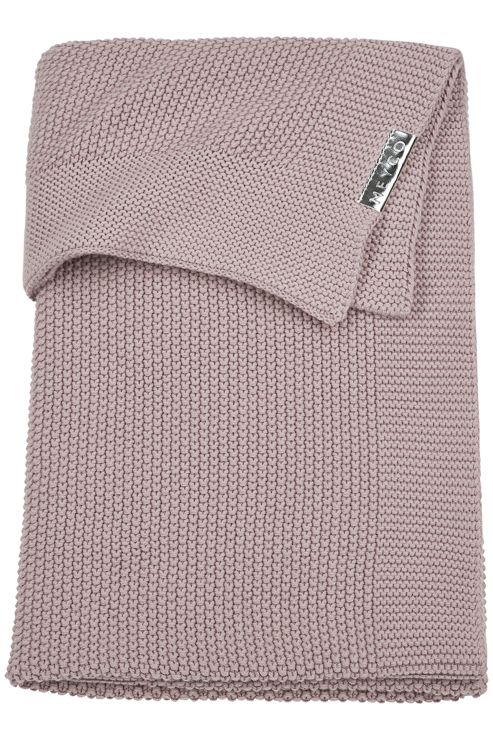 Babydecke groß organisch Mini Relief - lilac - 100x150cm