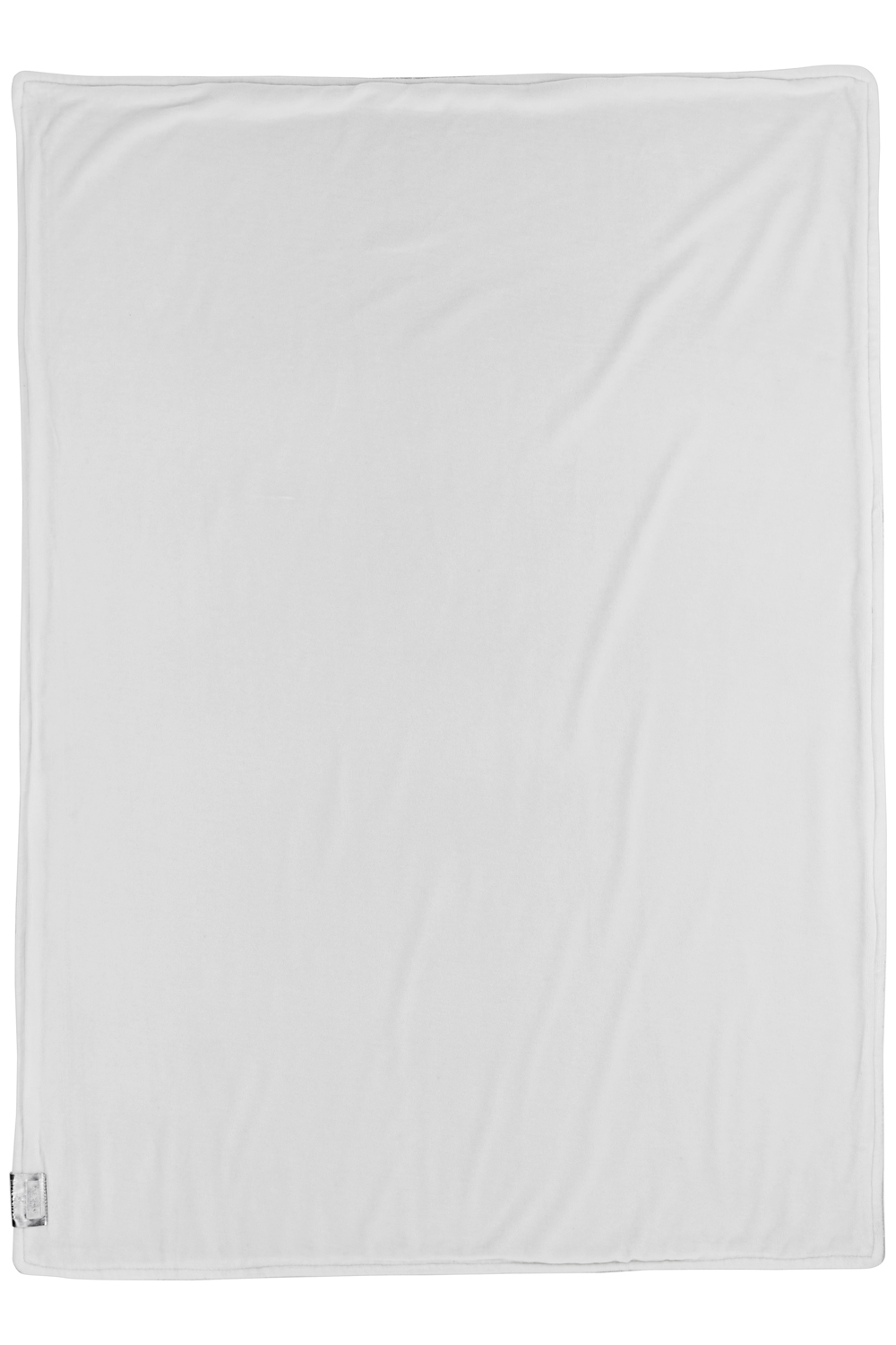Ledikant deken Rabbit velvet - silver - 100x150cm