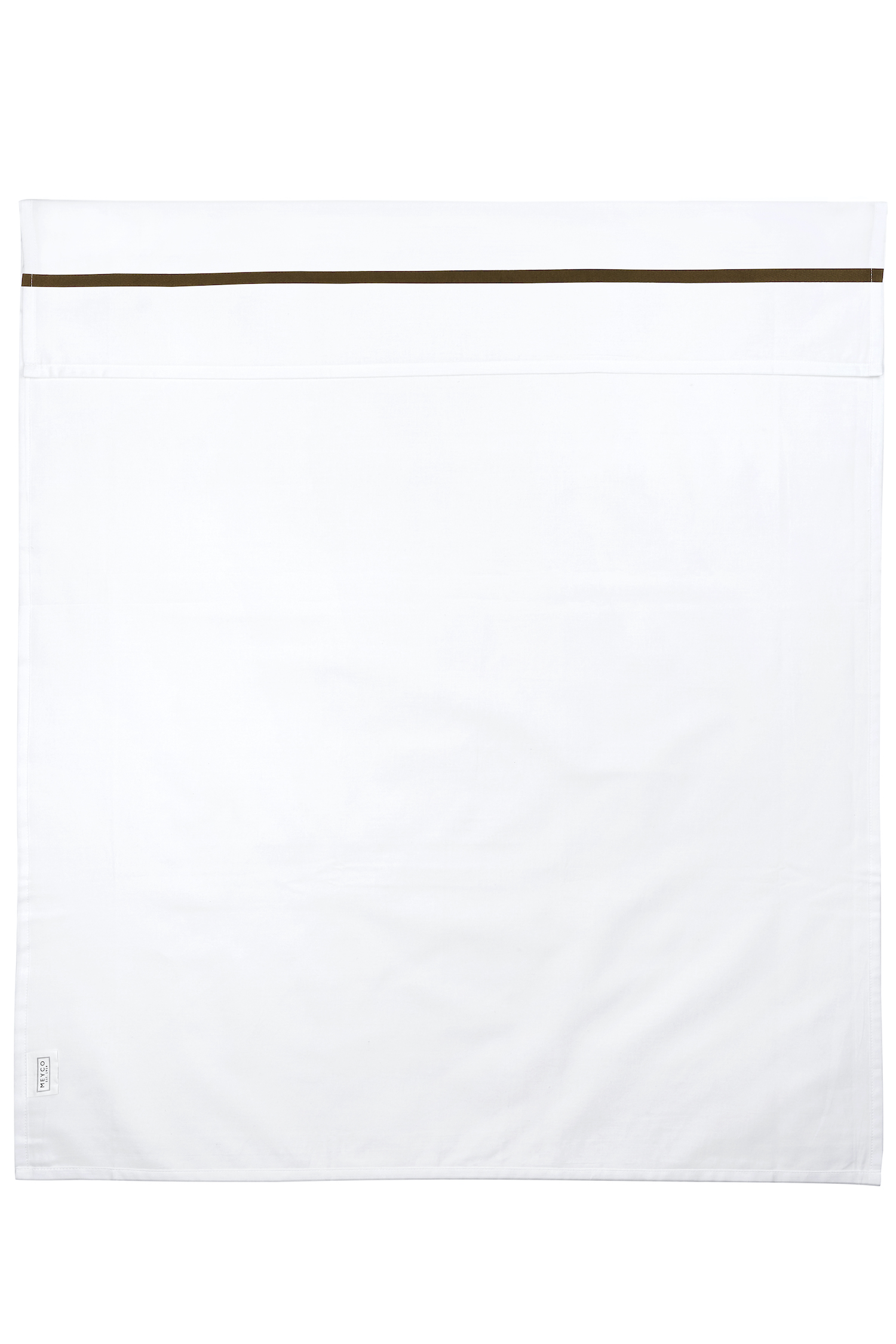 Ledikant laken Bies - chocolate - 100x150cm