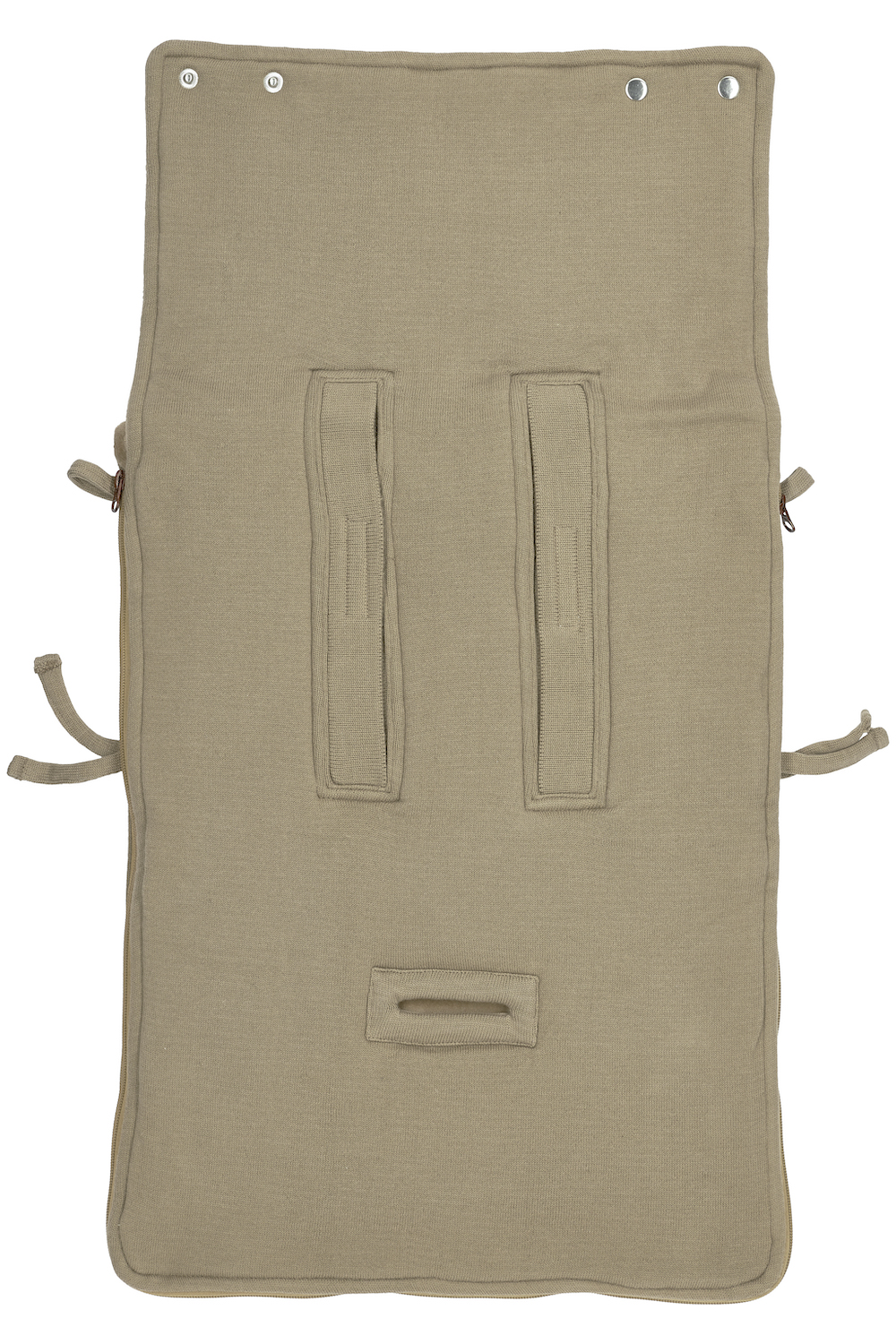 Footmuff Knit Basic - taupe - 40x82cm