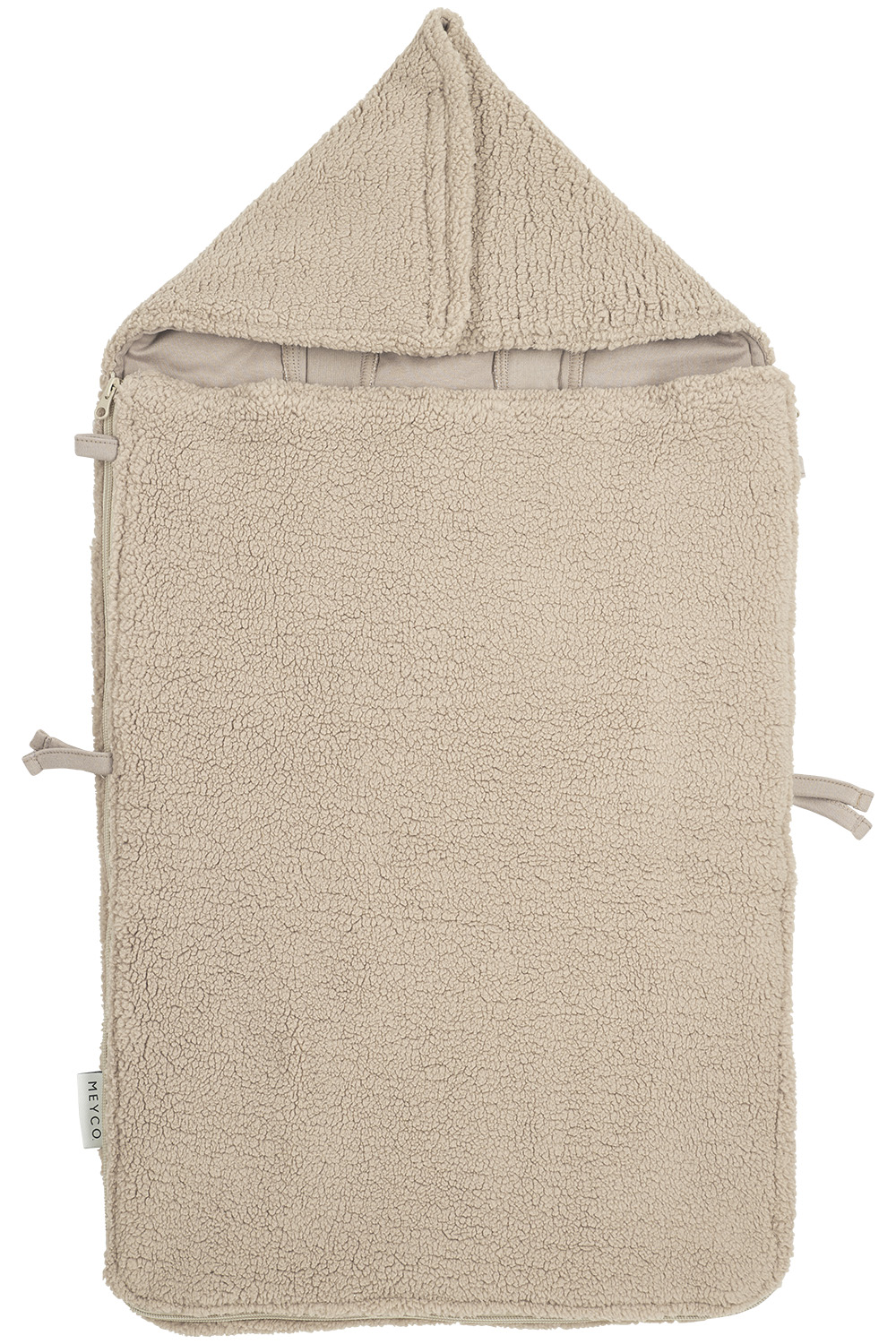 Footmuff Teddy - sand - 40x82cm