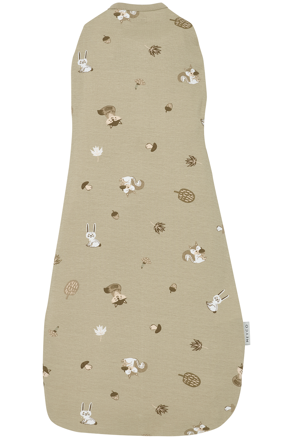 Cocoon Swaddle Bag Forest Animals - sand - 70cm - 0.3 TOG