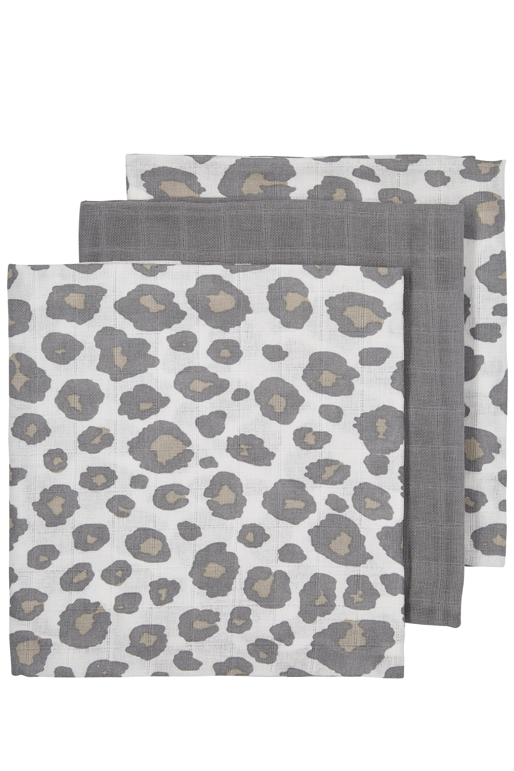 Square 3-pack Panther - neutral/grey - 70x70cm