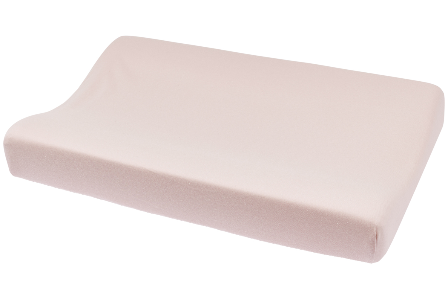 Aankleedkussenhoes Basic Jersey - Soft Pink - 50x70cm
