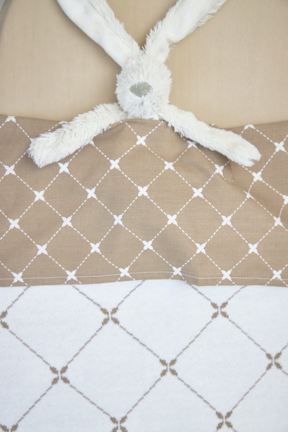 Meyco X Mrs. Keizer Ledikantlaken 2-pack Louis - Taupe - 100x150cm