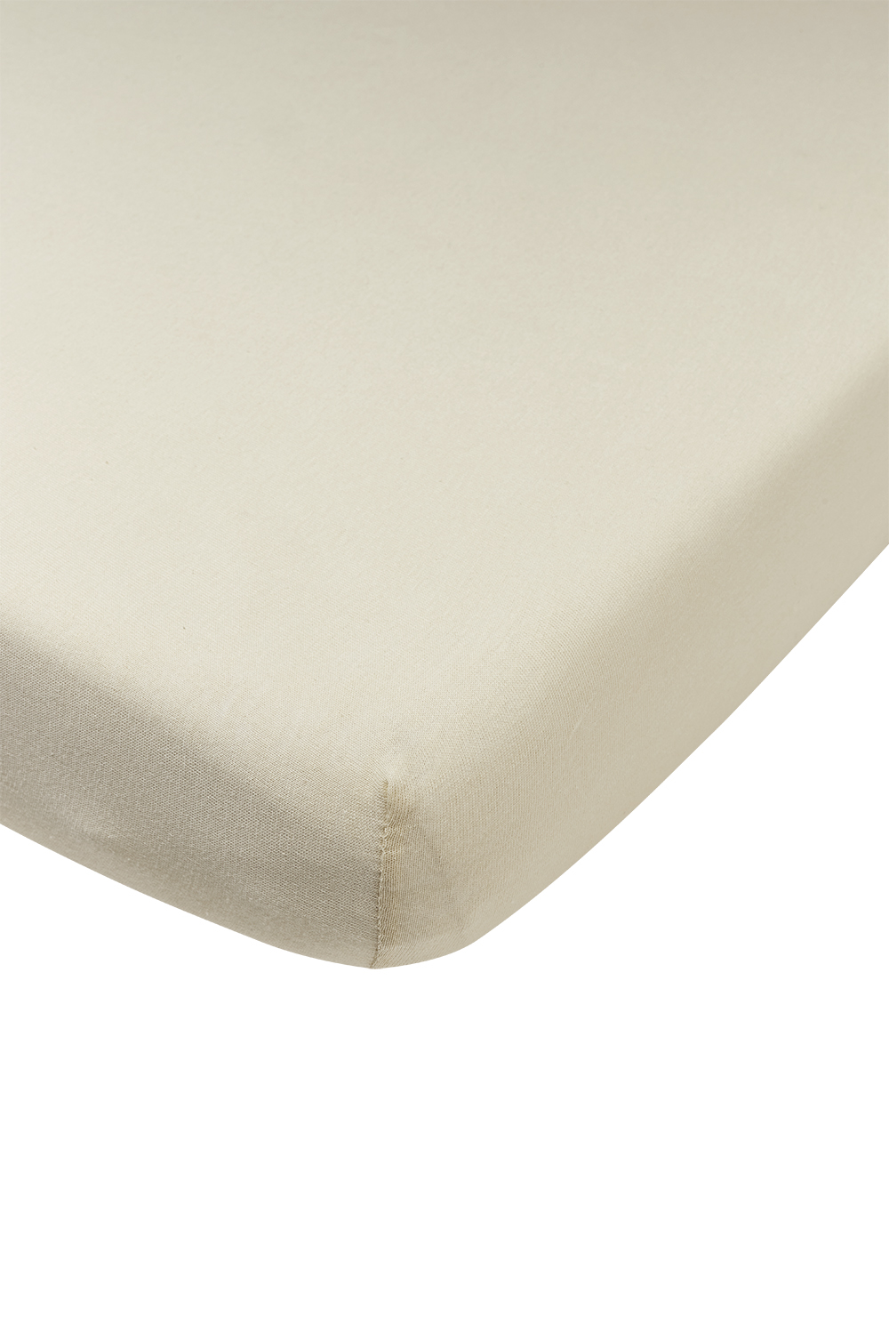 Spannbettlaken Kinderbett jersey Uni - soft sand - 60x120cm