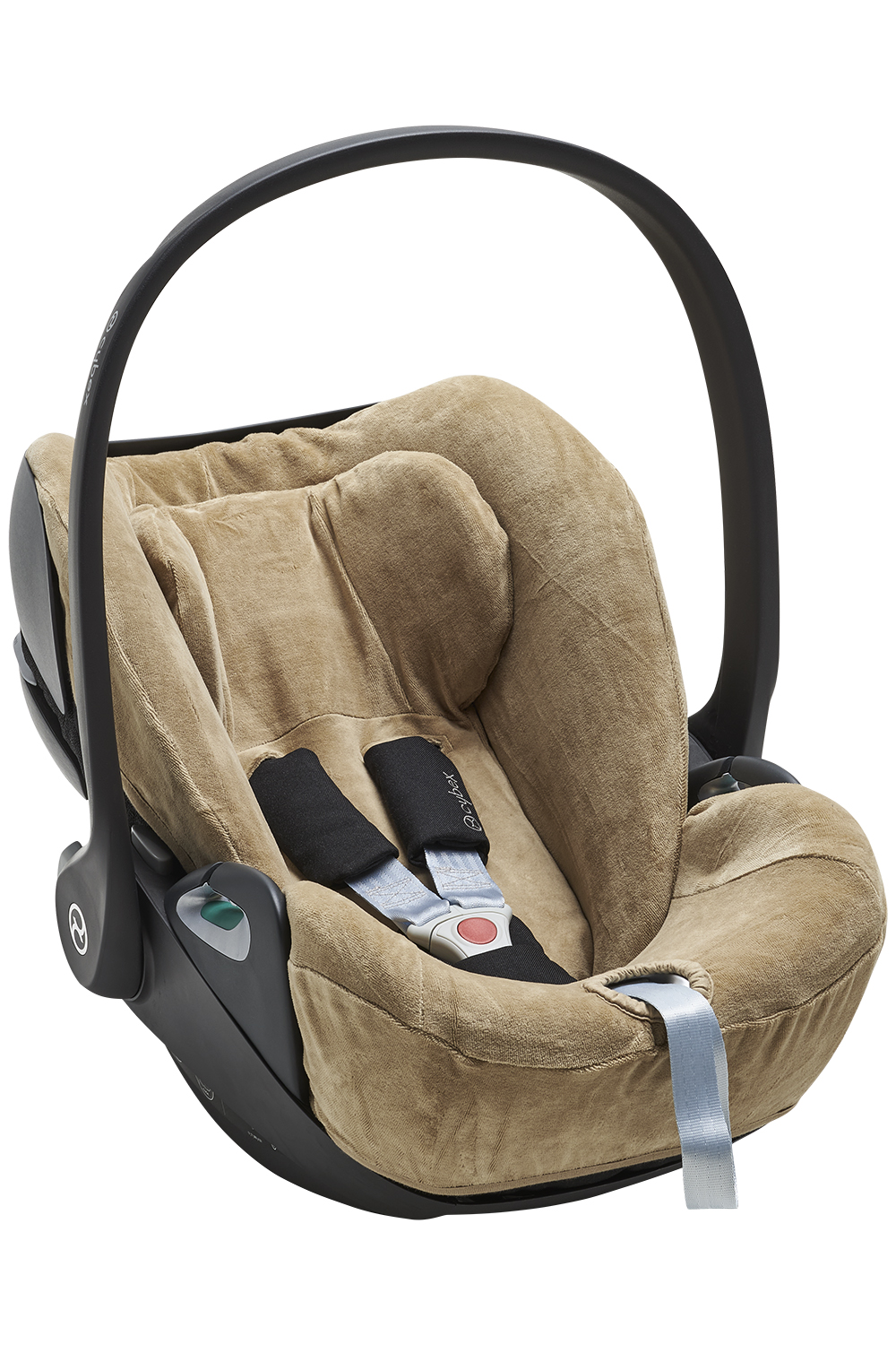 Kindersitzbezug Velvet - taupe - Gruppe 0 Cloud Z