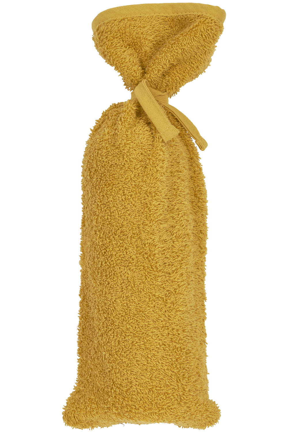 Wärmflaschenbezug Frottee - Honey Gold - 13xh35cm