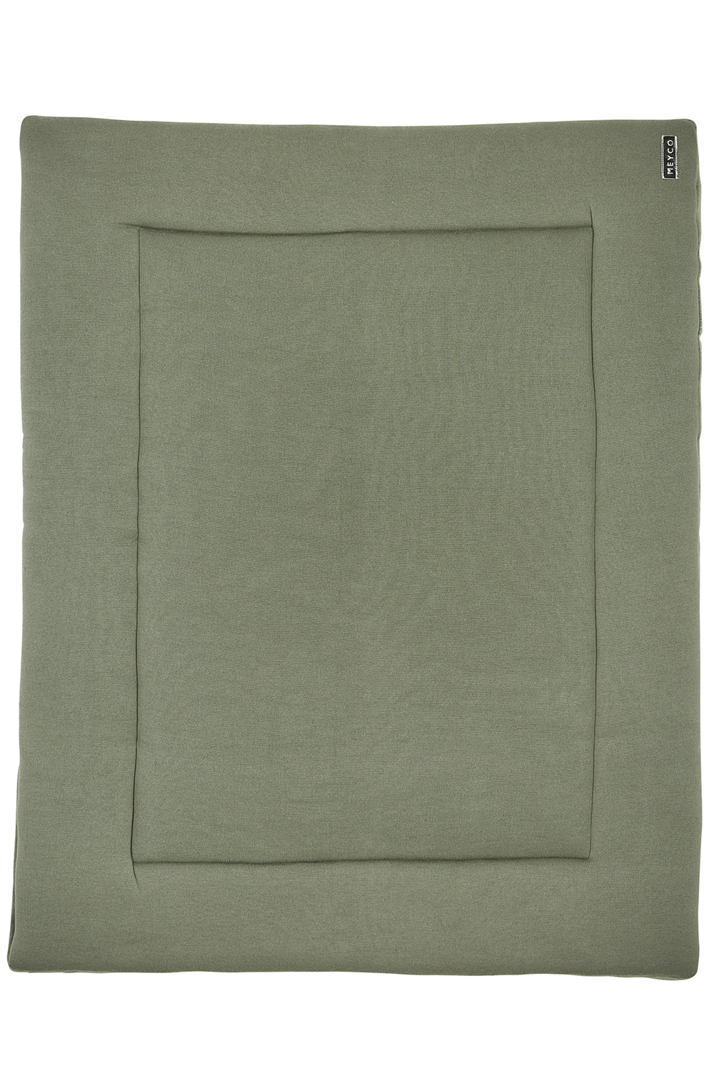 Boxkleed Knit Basic velvet - forest green - 77x97cm