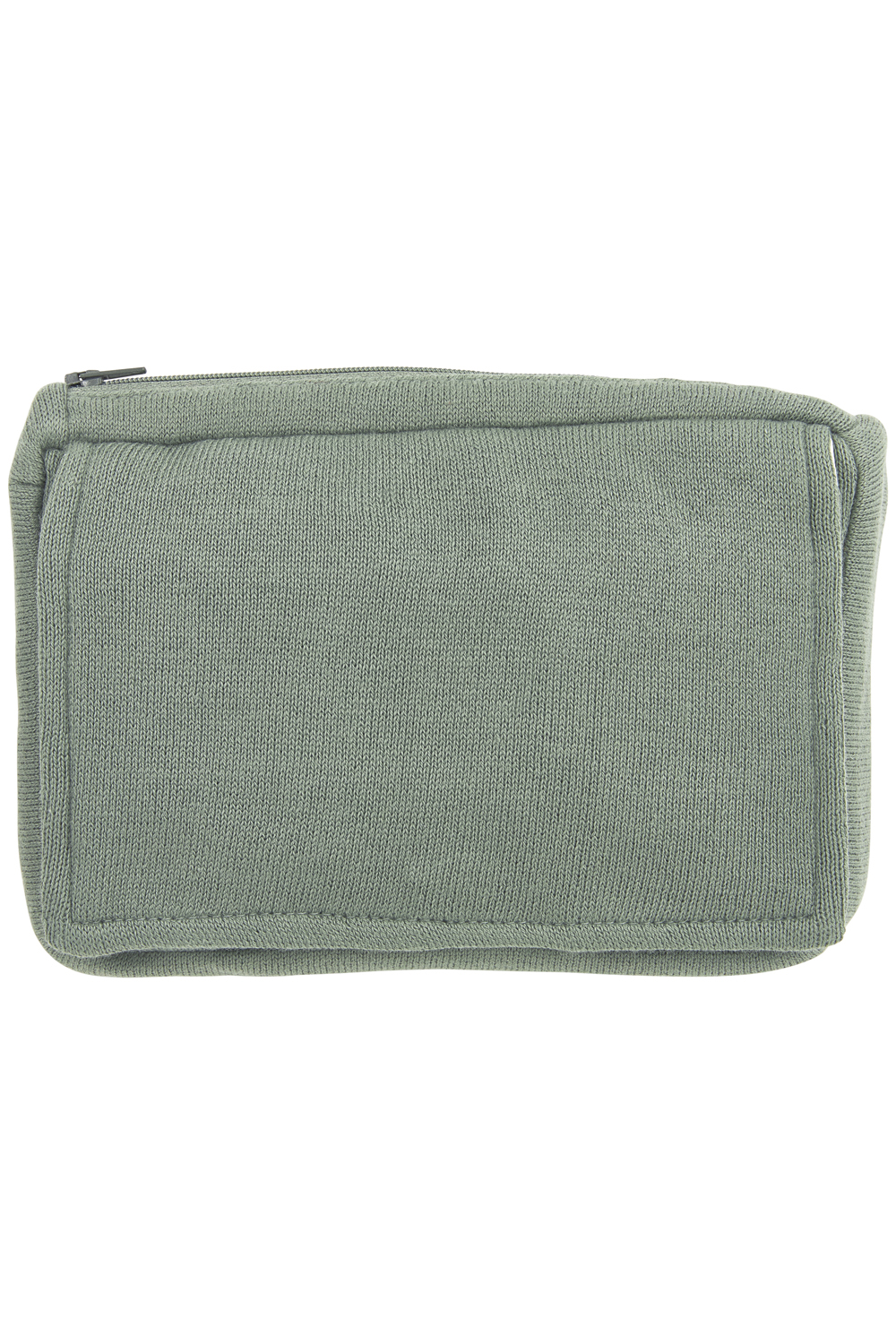 Knitted Wipes Pouch Knit Basic - Forest Green