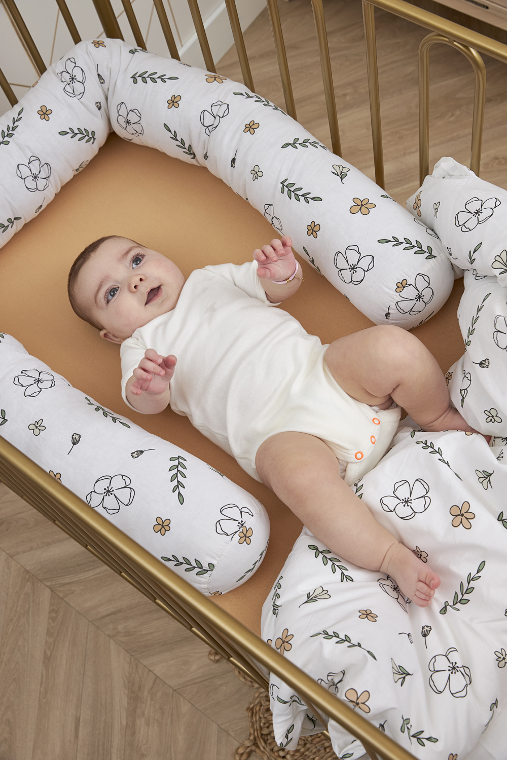 Babynest biological Floral - multicolour