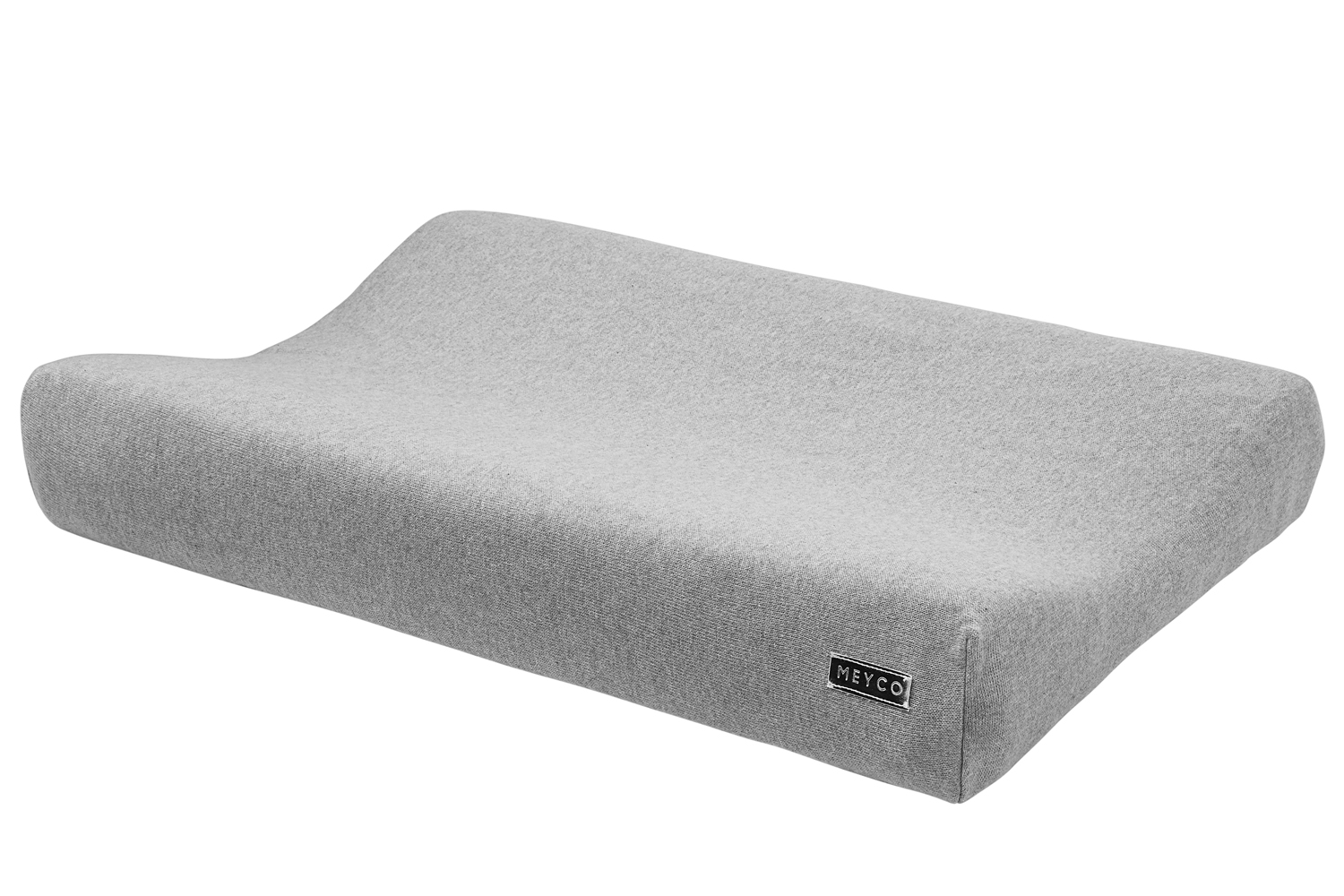 Aankleedkussenhoes Knit Basic - grey melange - 50x70cm