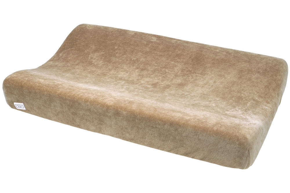 Aankleedkussenhoes Velvet - taupe - 50x70cm