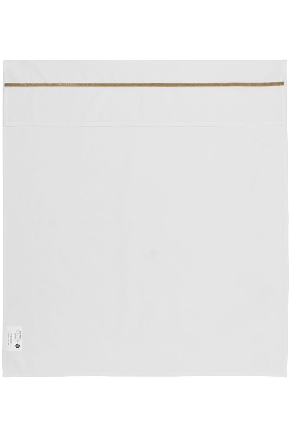 Wieglaken Bies velvet - toffee - 75x100cm