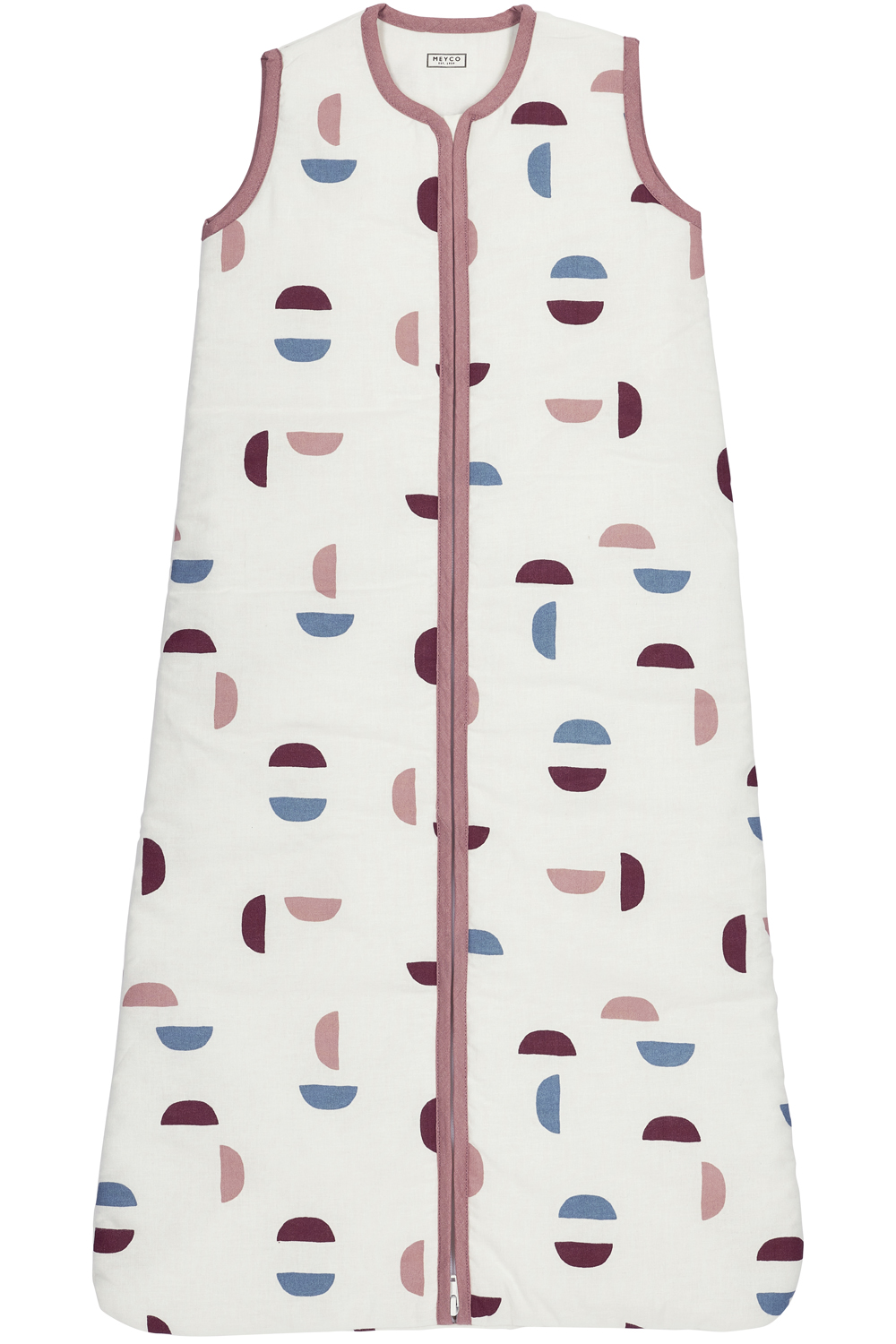 Baby slaapzak gevoerd Shapes - lilac - 110cm