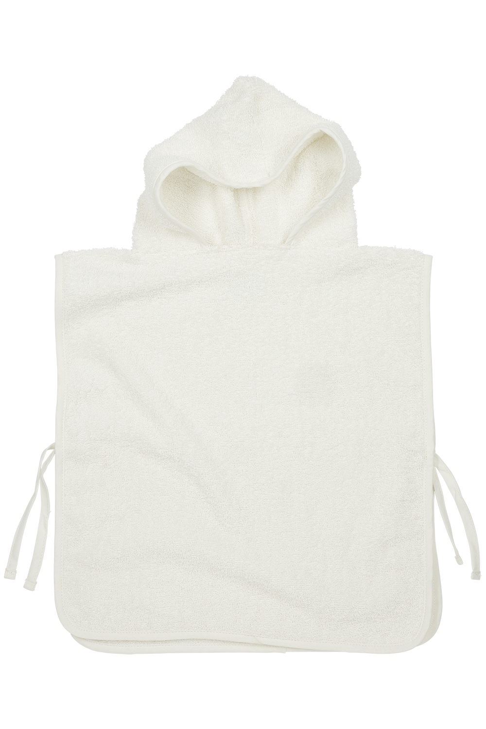 Badeponcho frottee Uni - offwhite - 1-3 Jahre