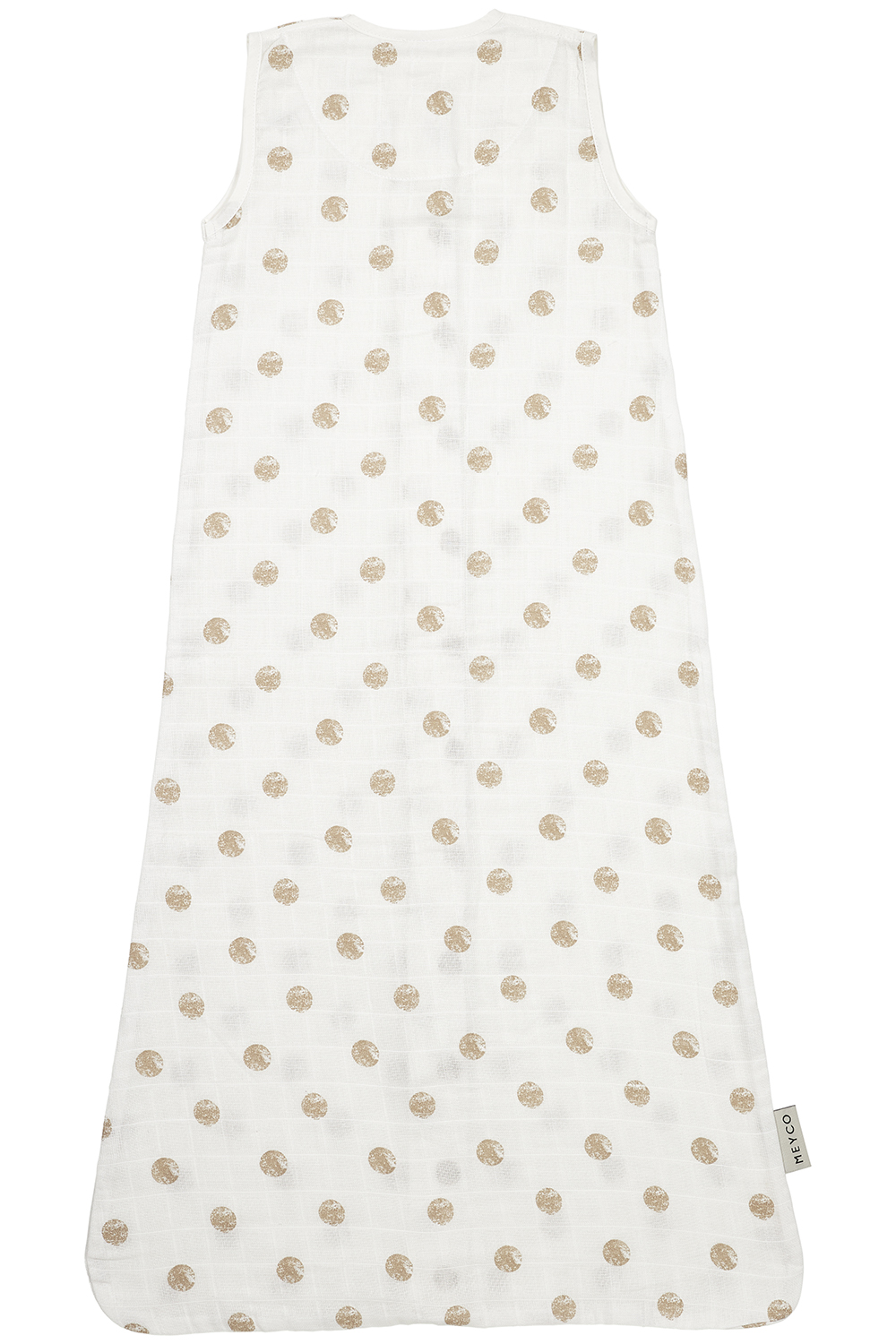 Baby zomerslaapzak hydrofiel Dots - sand - 110cm - 0.3 TOG