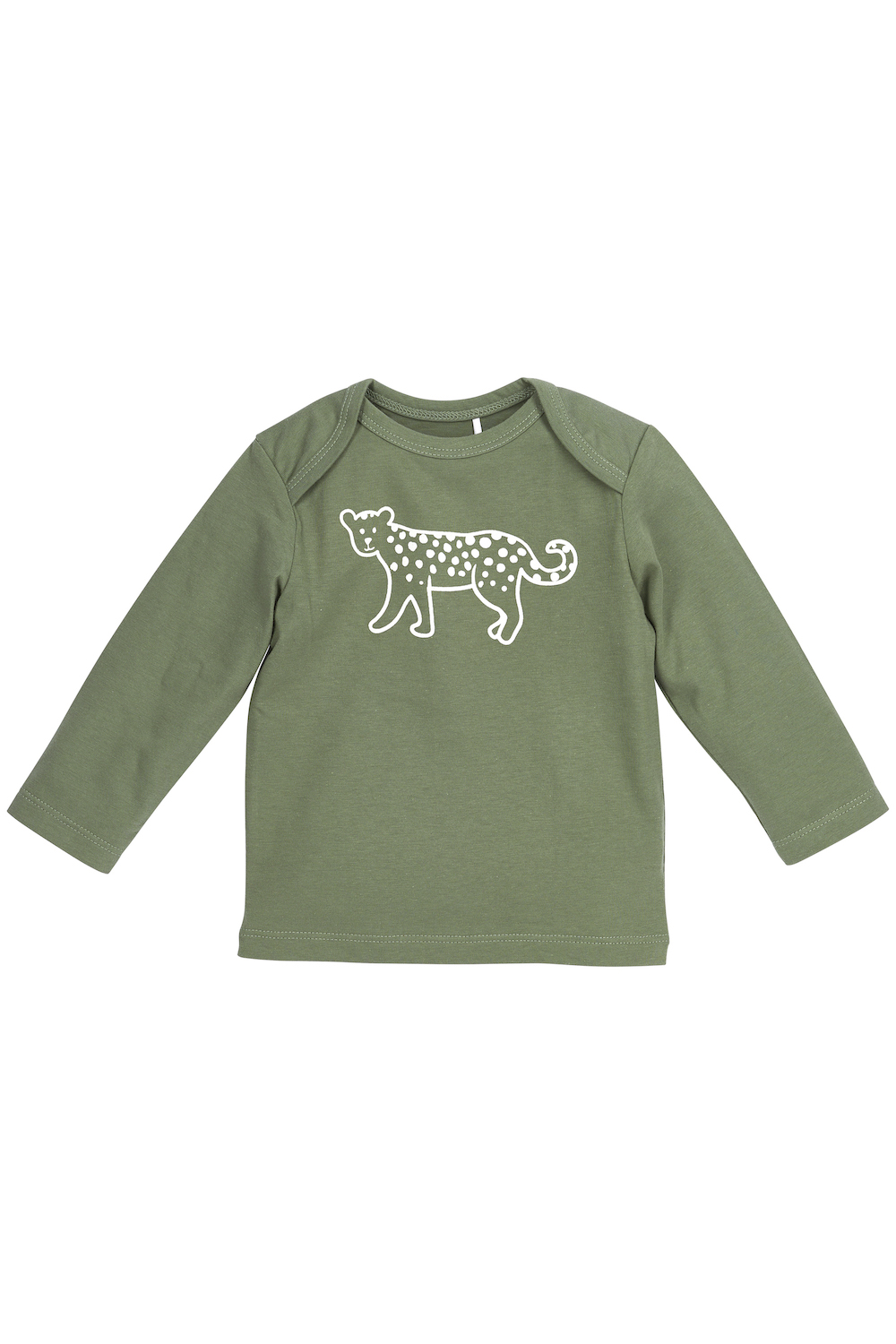 Baby pyjama 2-pack Cheetah - Forest Green - Maat 50/56