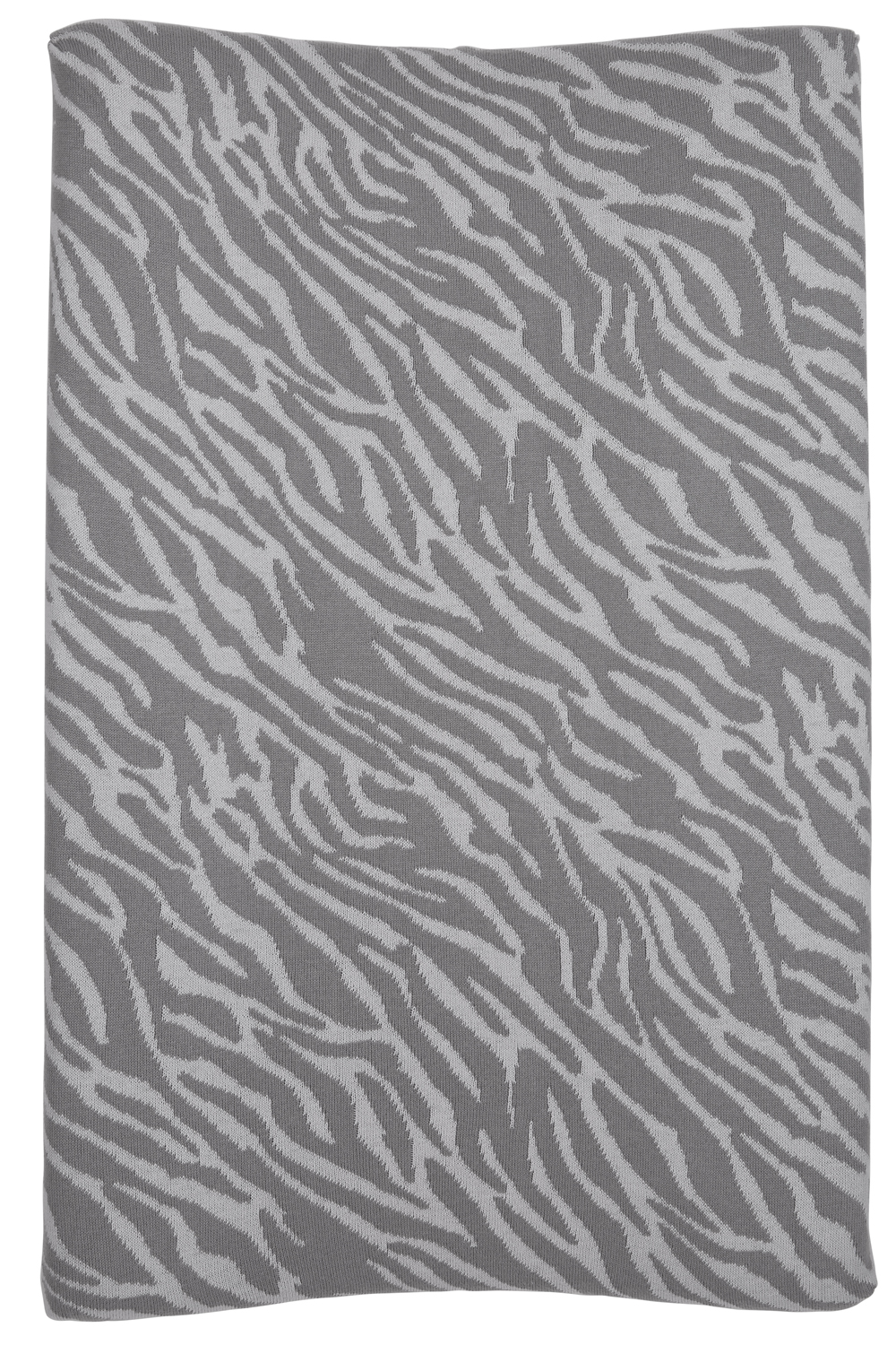 Aankleedkussenhoes Zebra - Grijs - 50x70cm