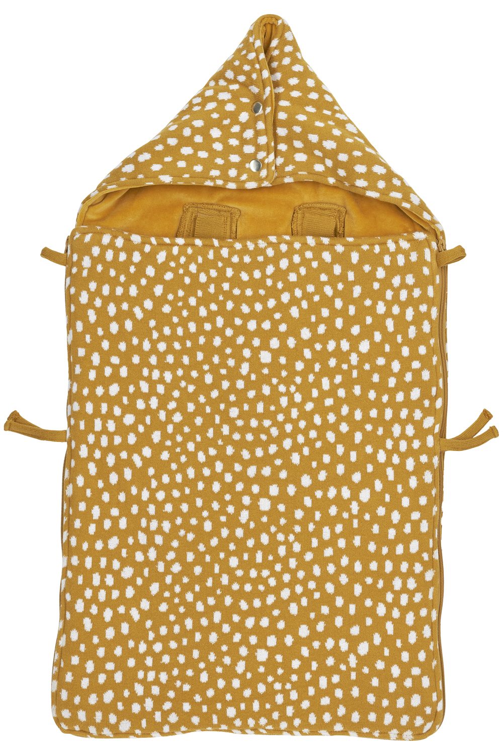 Fußsack Cheetah - honey gold - 40x82cm